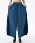 Pleated Contrast Volume Pants